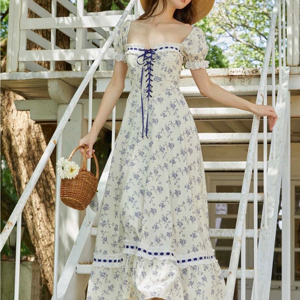 Lacemade Petrea Volubilis Corset Dress.  BNWT.  Size L.